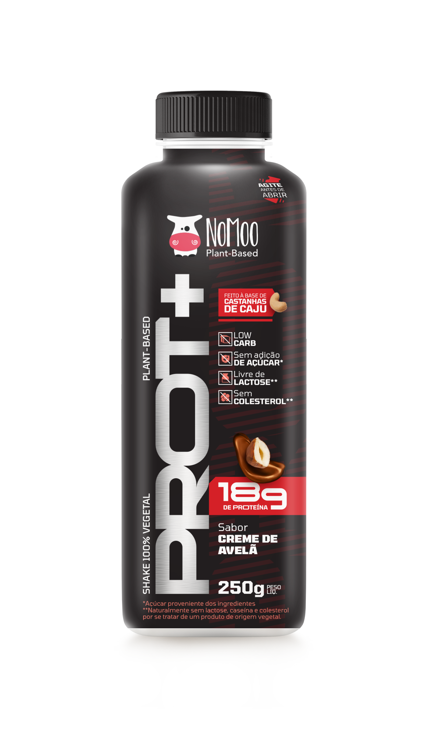 Shake Proteico NoMoo Avelã (250ml)
