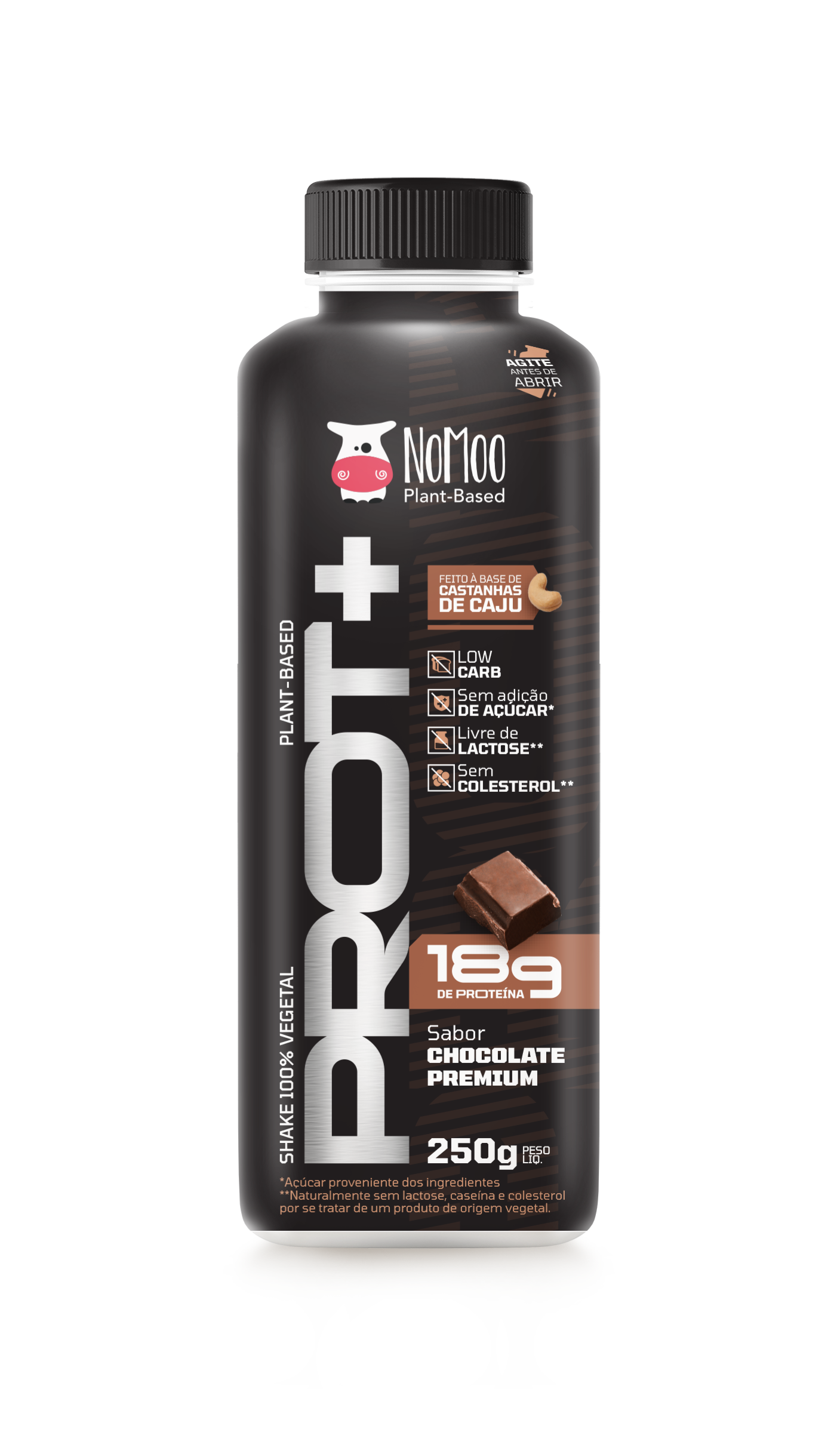 Shake Proteico NoMoo Chocolate Belga (250ml)