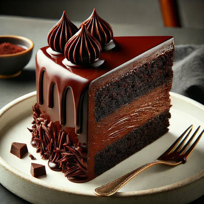 Bolo de chocolate trufado